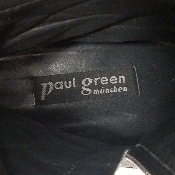 PAUL GREEN BLACK LUXURY LEATHER TALL BOOTS - Picture 13 of 16